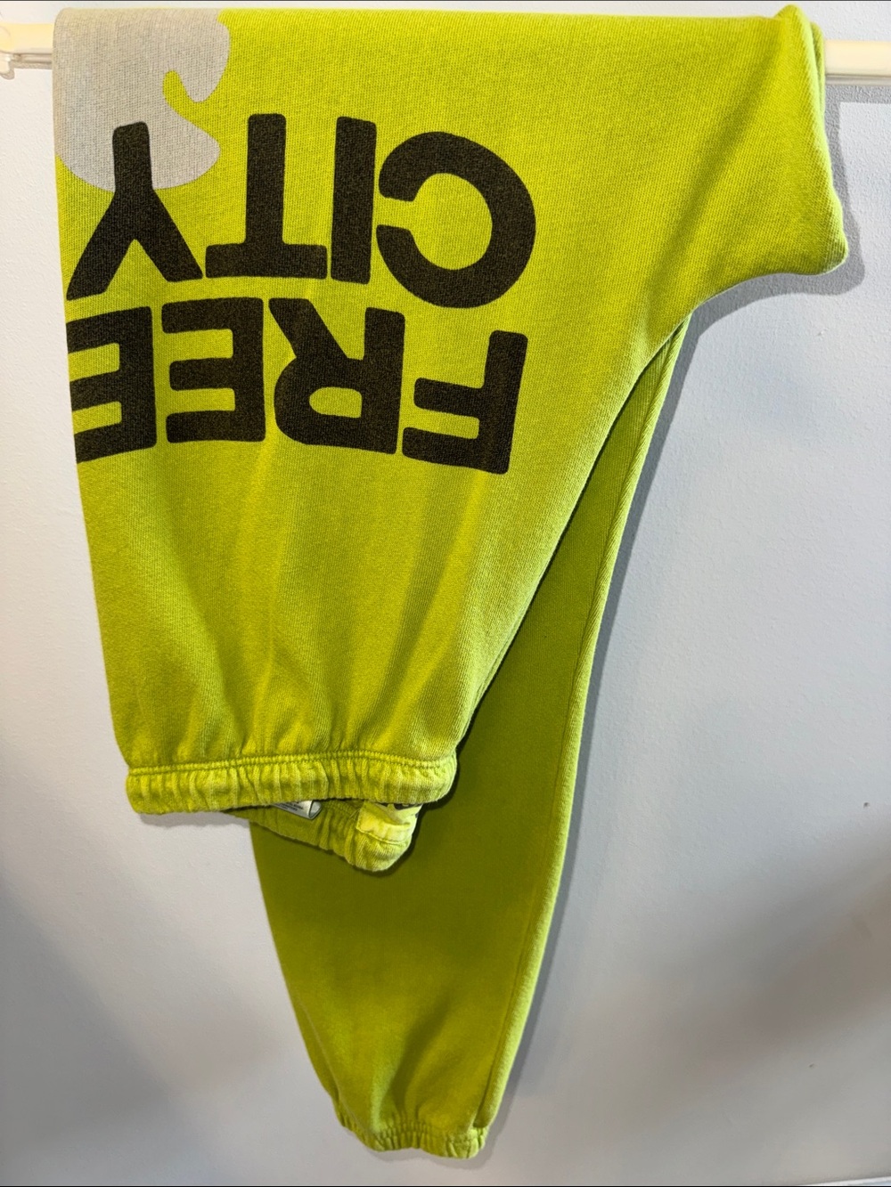 FREE CITY FLOW Classic Sweatpants Celery Gray X Small